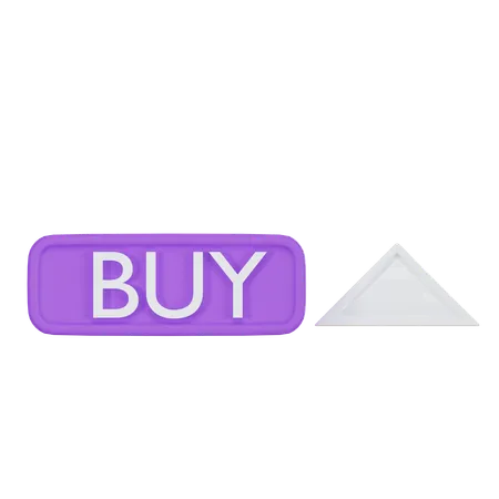Stock Buy 3 D Icon 3D Icon