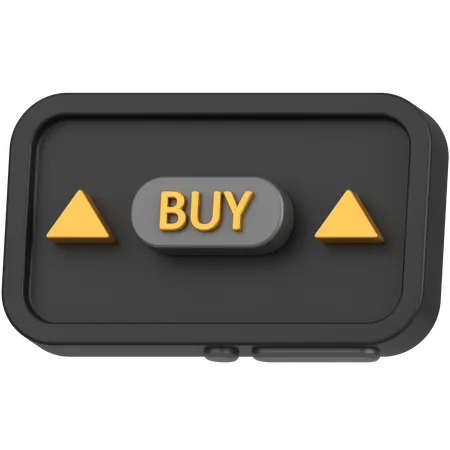 Buy shares  3D Icon