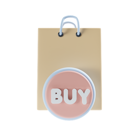 Buy Sign  3D Icon