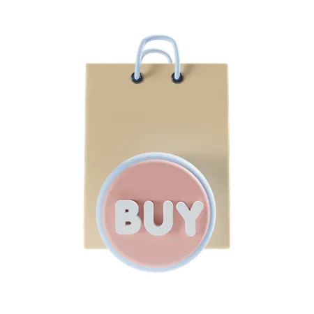 Buy Sign  3D Icon