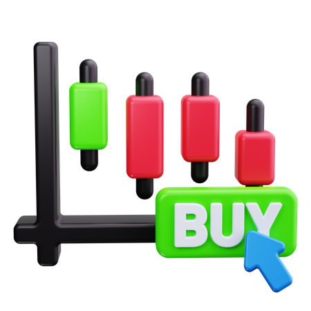 Buy Stock  3D Icon