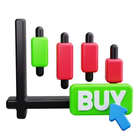 Buy Stock  3D Icon