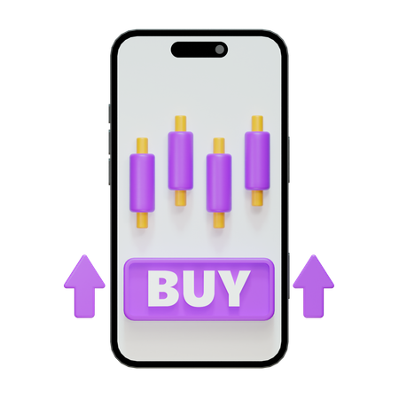 Buy Stock  3D Icon