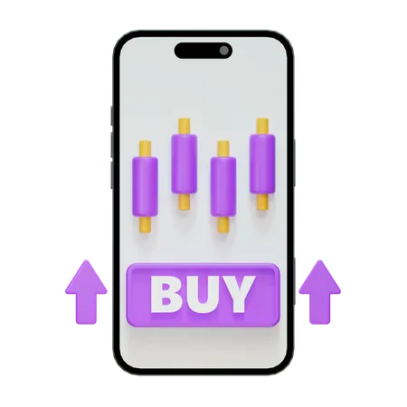 Buy Stock  3D Icon