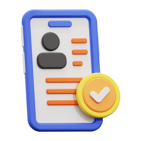 Buyer Profile  3D Icon