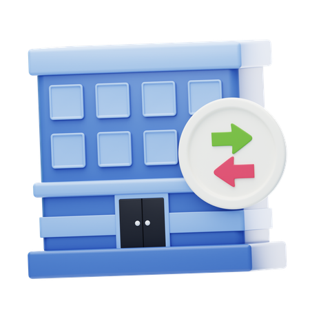 Buying And Selling Property  3D Icon
