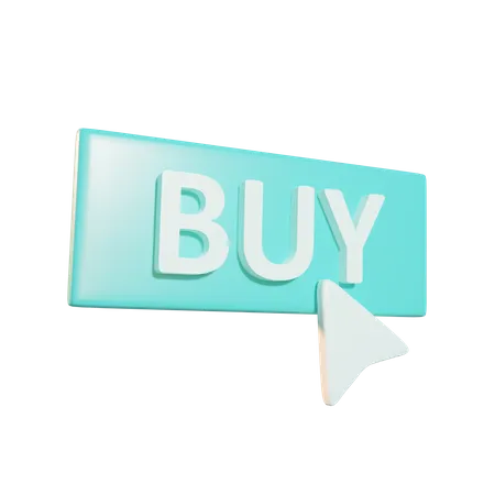 Buying Button 3D Icon