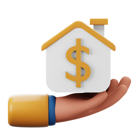 Buying House  3D Icon