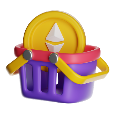 Buying Nft  3D Icon