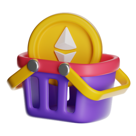 Buying Nft  3D Icon