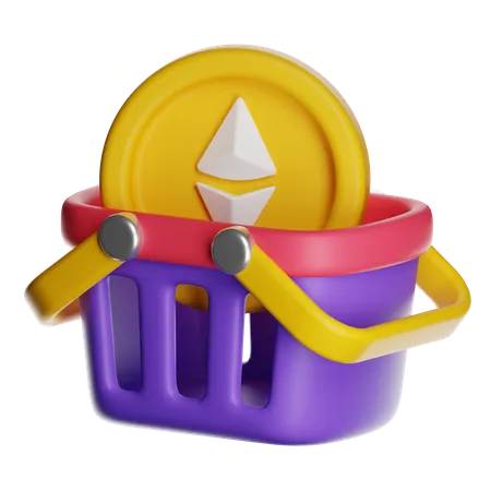 Buying Nft  3D Icon