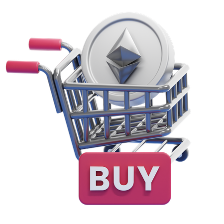 Buying Nft  3D Icon
