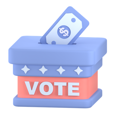Buying Votes  3D Icon