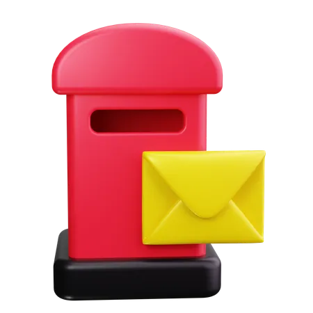 Buzón de correo  3D Icon