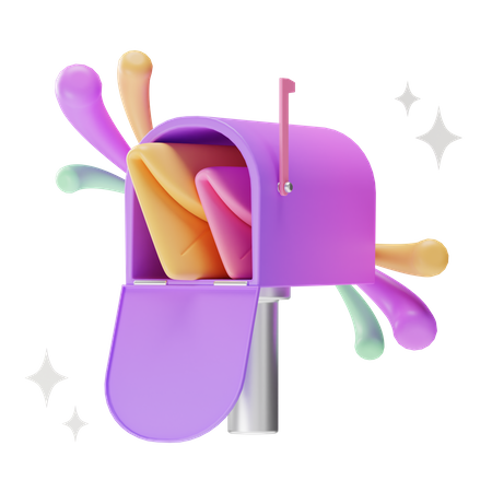 Buzón  3D Icon