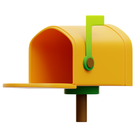 Buzón de correo  3D Illustration