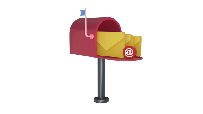Buzón de correo  3D Icon