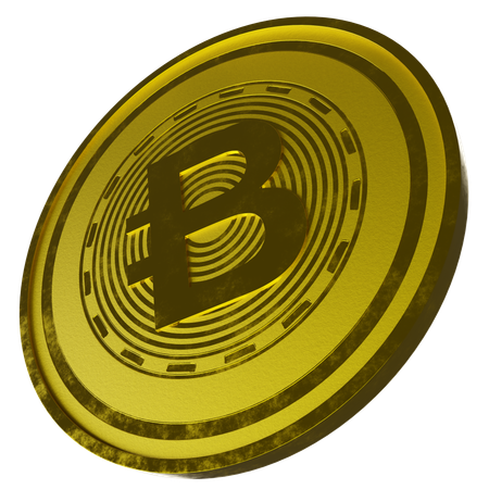 Byte Coin  3D Icon