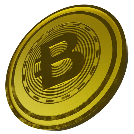 Byte Coin  3D Icon