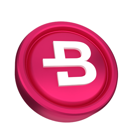 Bytecoin  3D Icon
