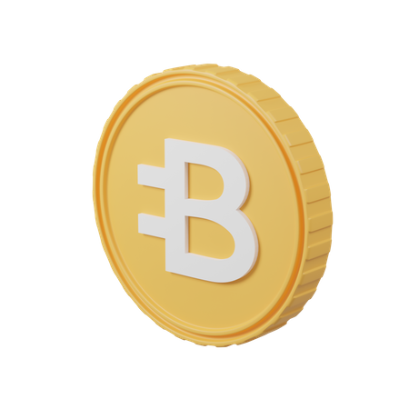 Bytecoin  3D Icon