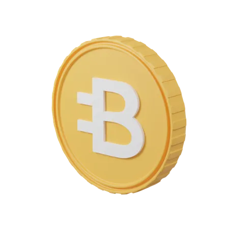 Bytecoin  3D Icon