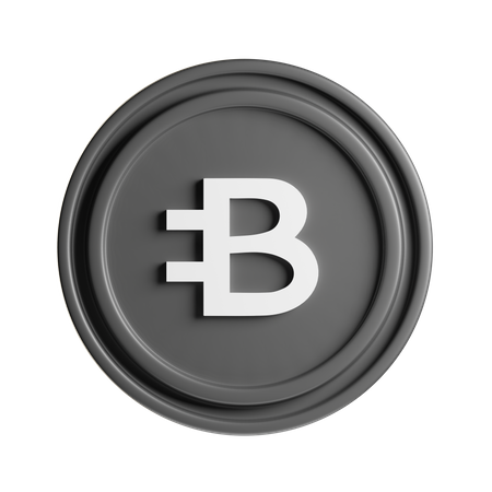Bytecoin  3D Icon