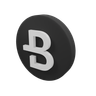 bytecoin 3d logo