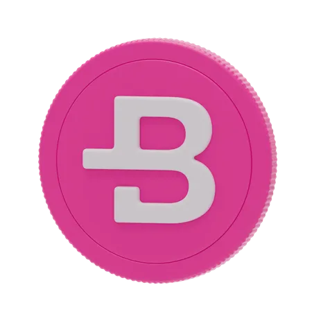 Bytecoin  3D Icon