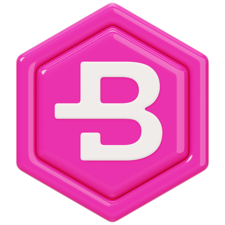 バイトコイン (BCN) バッジ  3D Icon