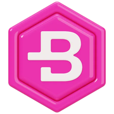 バイトコイン (BCN) バッジ  3D Icon