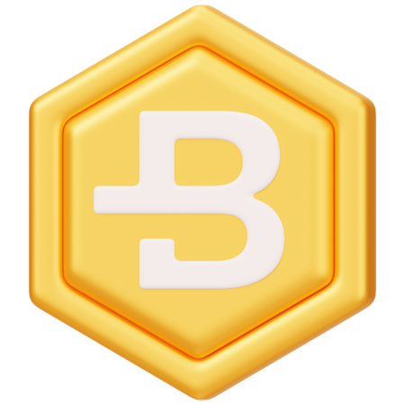 Bytecoin (BCN) Badge  3D Icon