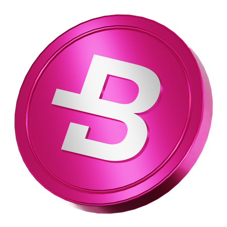 Bytecoin Coin  3D Icon