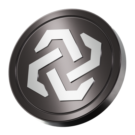 Bytom Coin  3D Icon