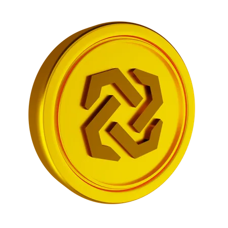 Bytom Crypto Coin  3D Icon