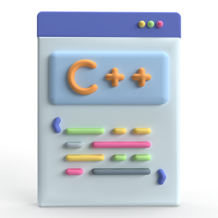 C++  3D Icon