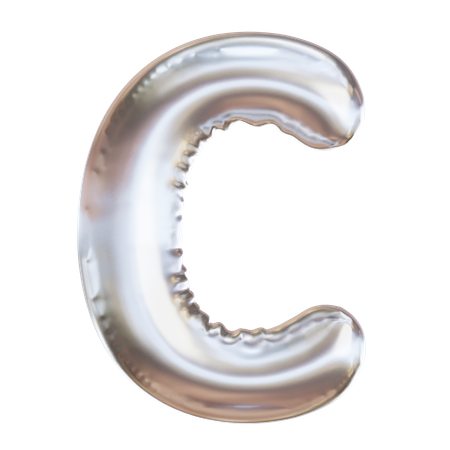 C  3D Icon