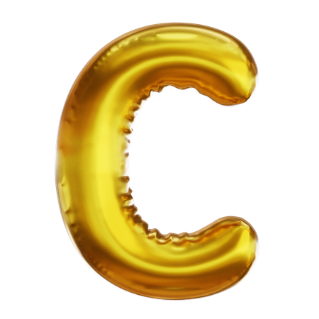 C  3D Icon