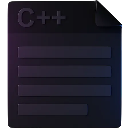 C++  3D Icon