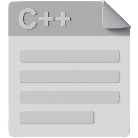 C++  3D Icon