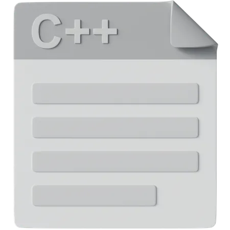 C++  3D Icon