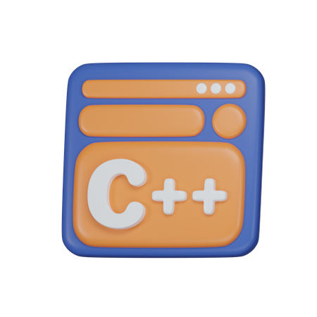 C++  3D Icon