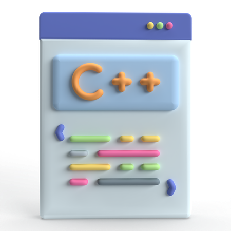 C++  3D Icon