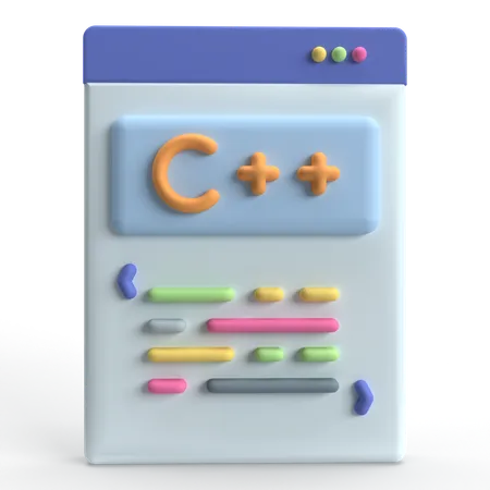 C++  3D Icon