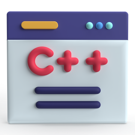 C++  3D Icon