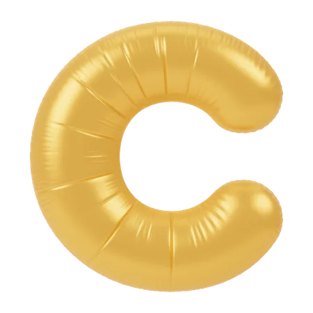 C  3D Icon