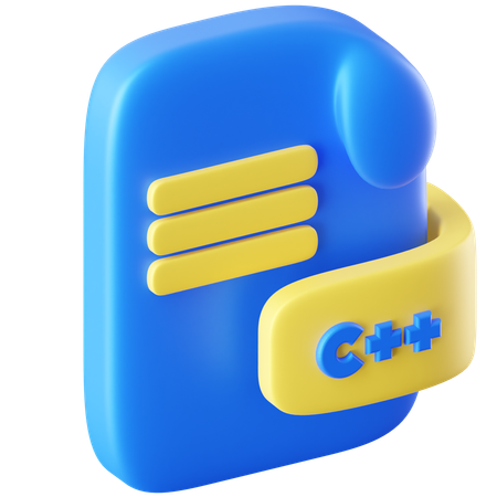 C++  3D Icon