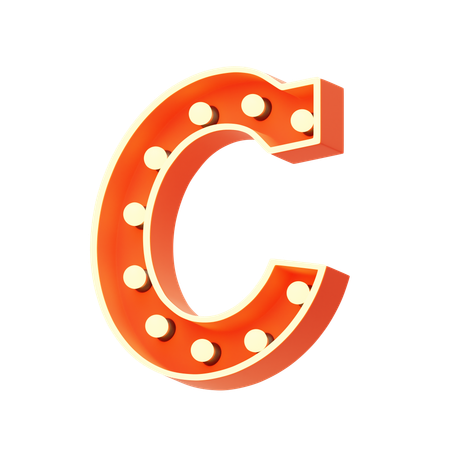 C  3D Icon