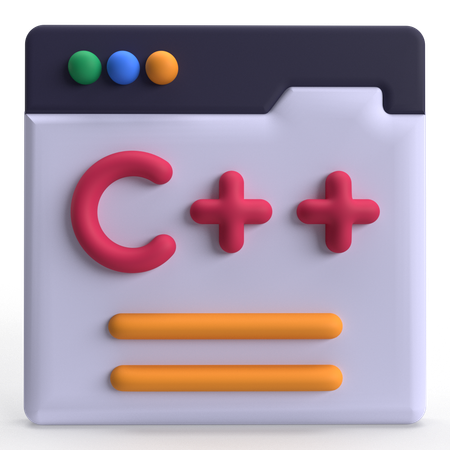 C++  3D Icon