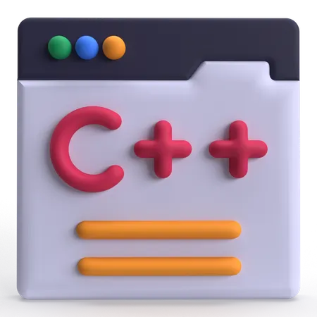 C++  3D Icon